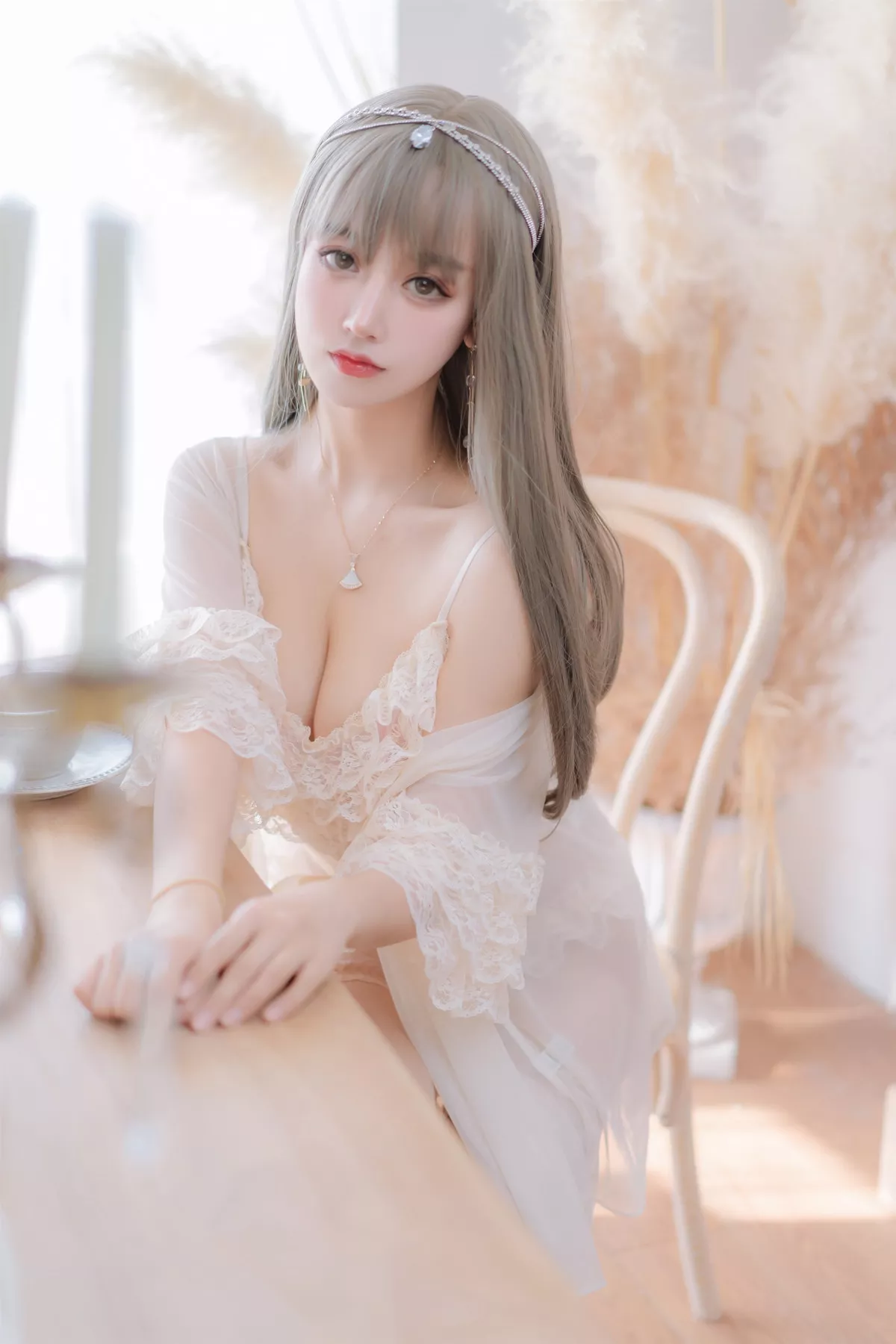 美女 凡尔赛公主 斗鱼米线线sama写真 Cosplay