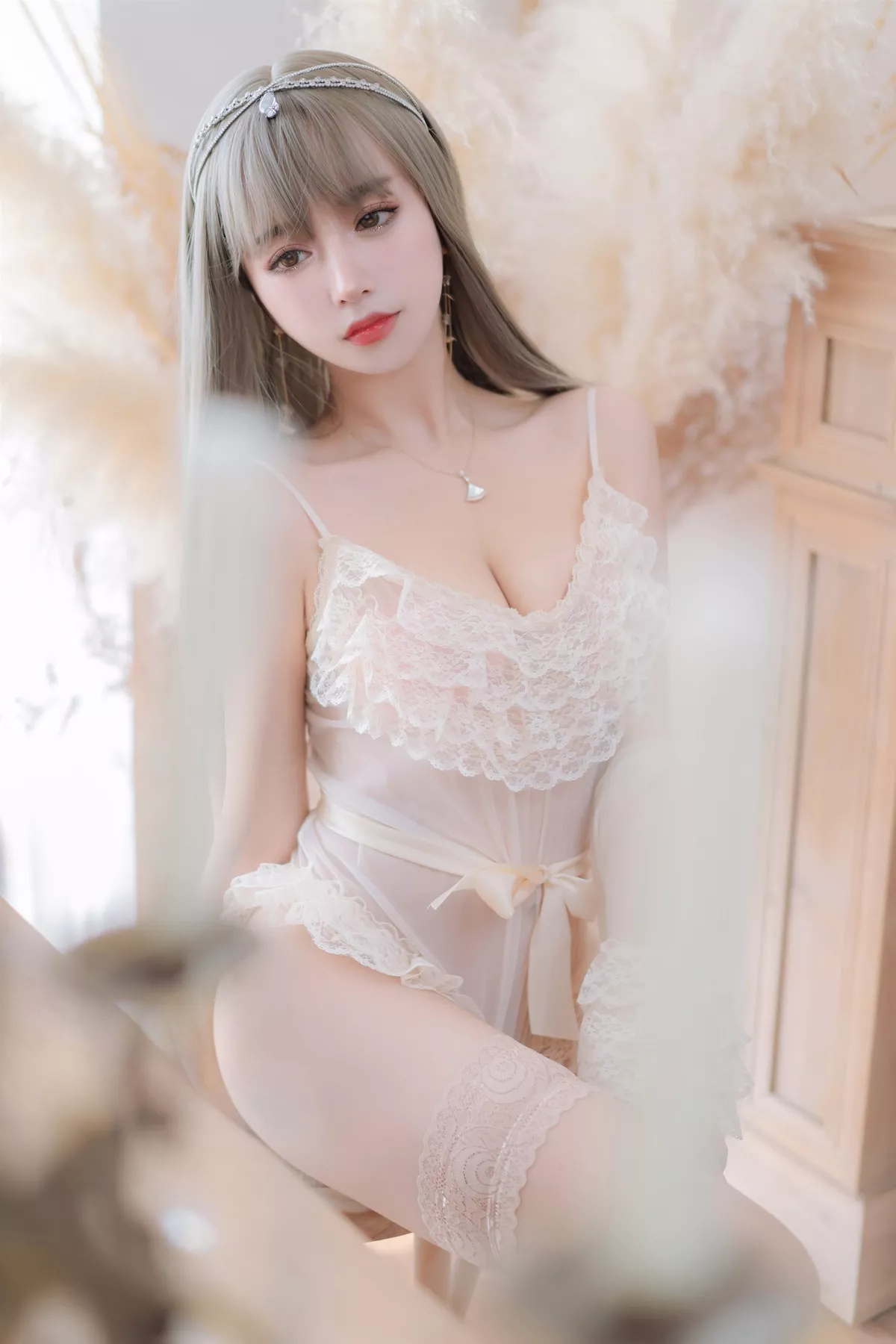 美女 凡尔赛公主 斗鱼米线线sama写真 Cosplay
