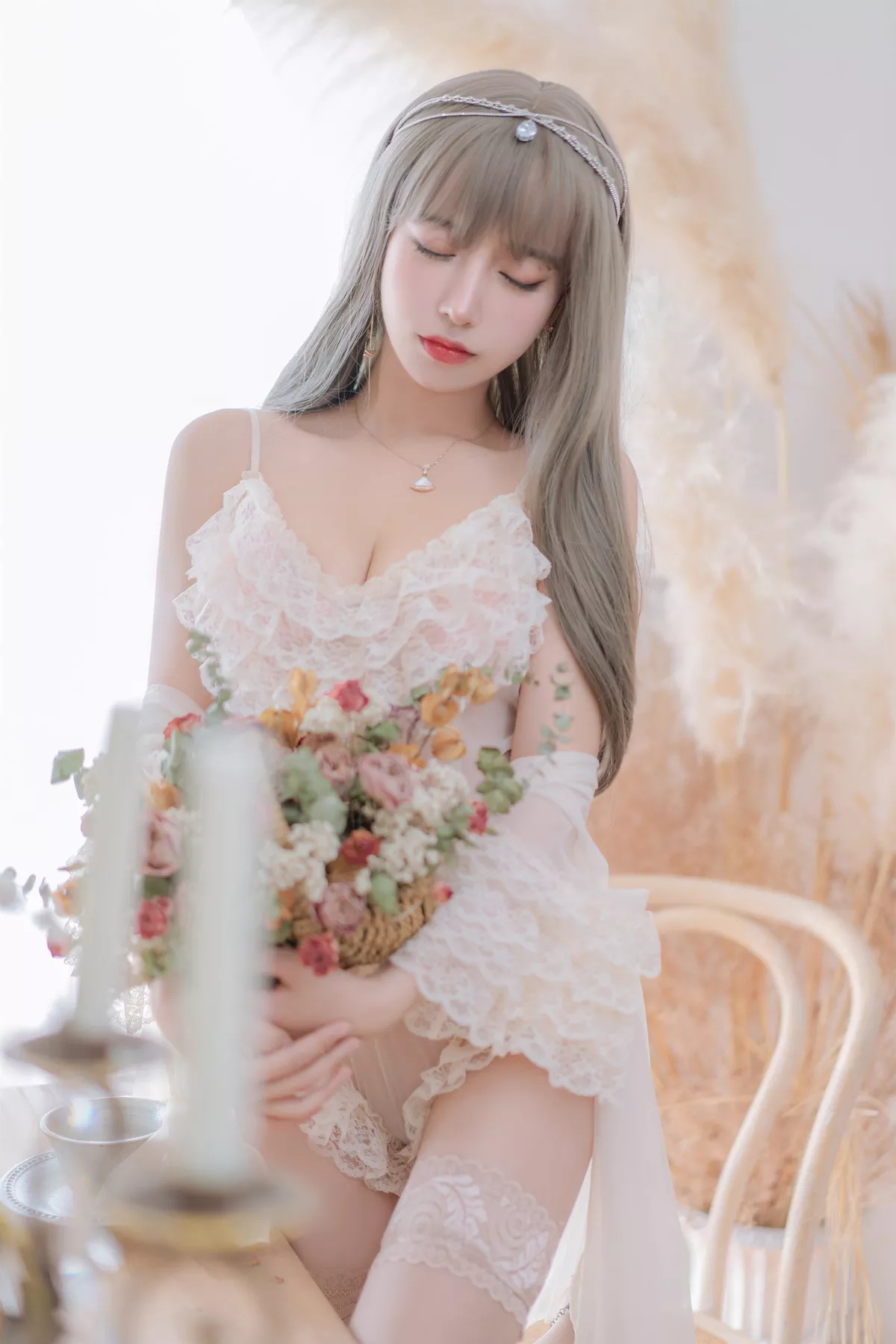美女 凡尔赛公主 斗鱼米线线sama写真 Cosplay