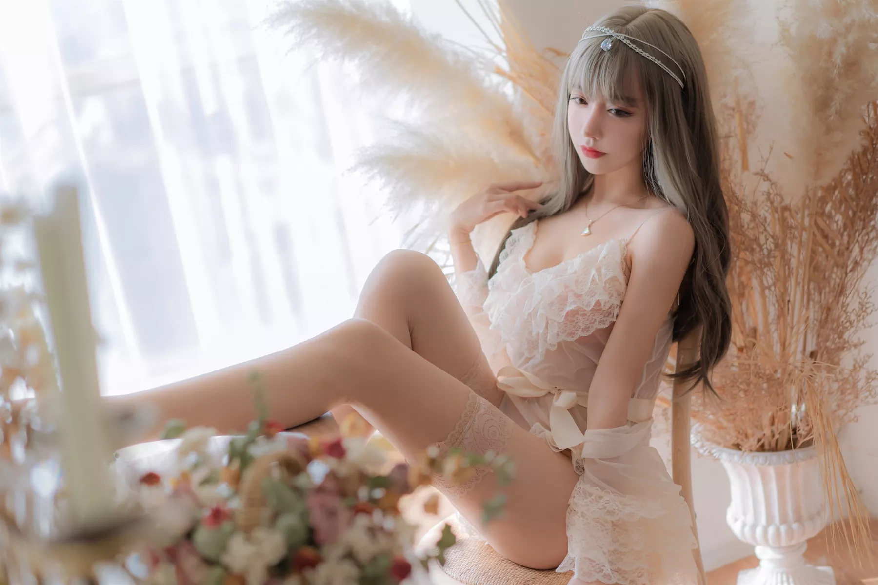 美女 凡尔赛公主 斗鱼米线线sama写真 Cosplay