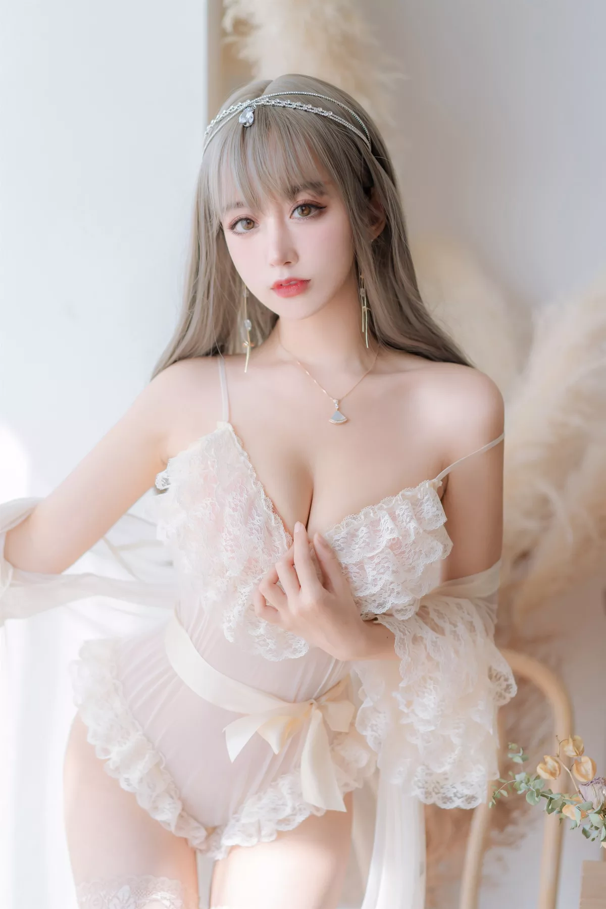 美女 凡尔赛公主 斗鱼米线线sama写真 Cosplay