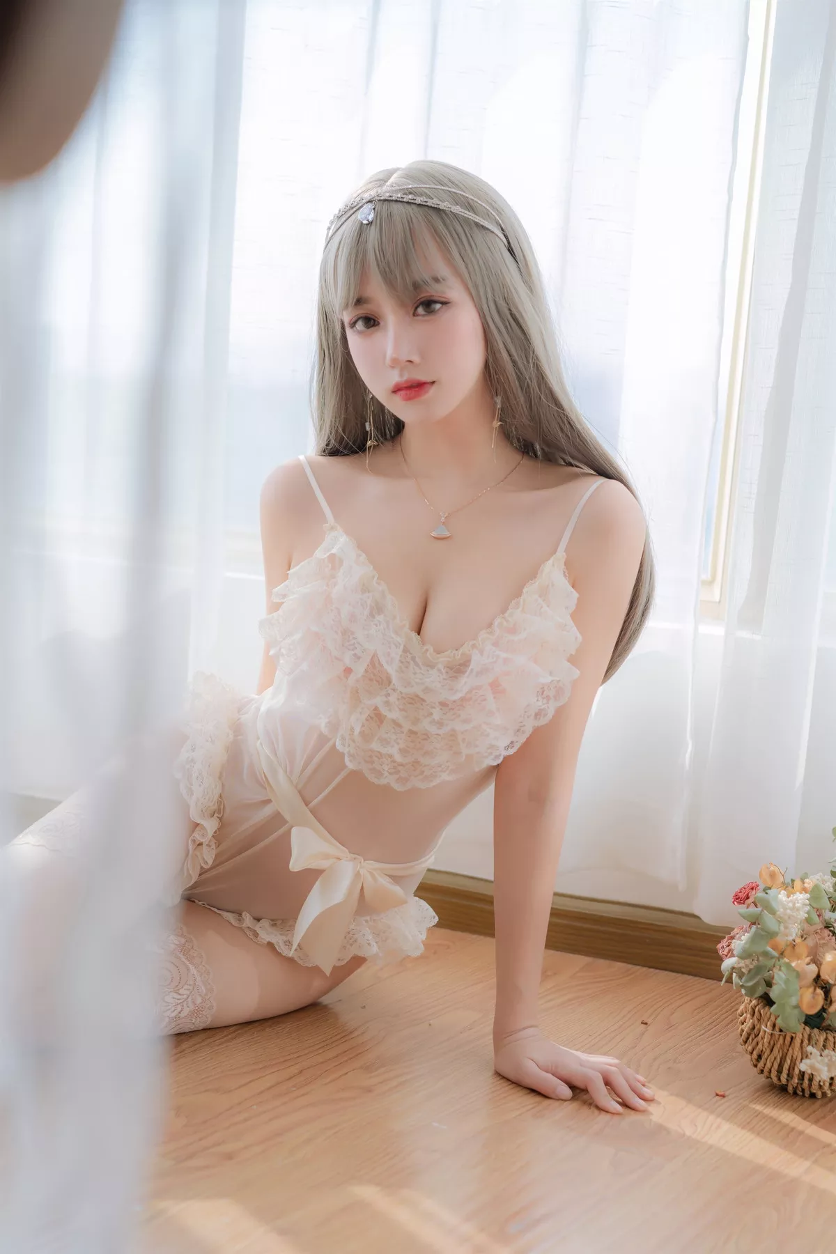 美女 凡尔赛公主 斗鱼米线线sama写真 Cosplay