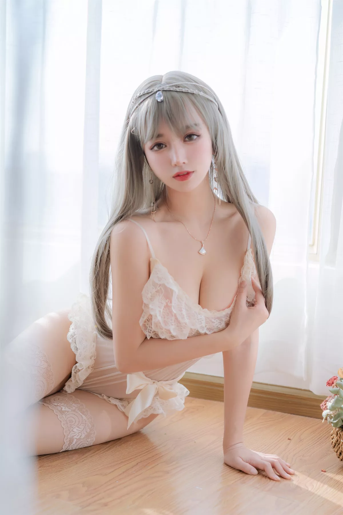 美女 凡尔赛公主 斗鱼米线线sama写真 Cosplay