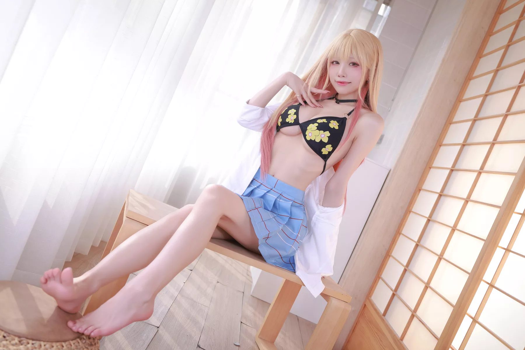 Kitagawa Cosplay Marin aqua 魅魔 No.117 水淼 喜多川海梦 美人 私房
