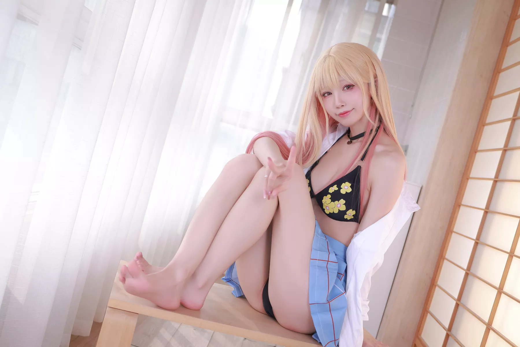 Kitagawa Cosplay Marin aqua 魅魔 No.117 水淼 喜多川海梦 美人 私房