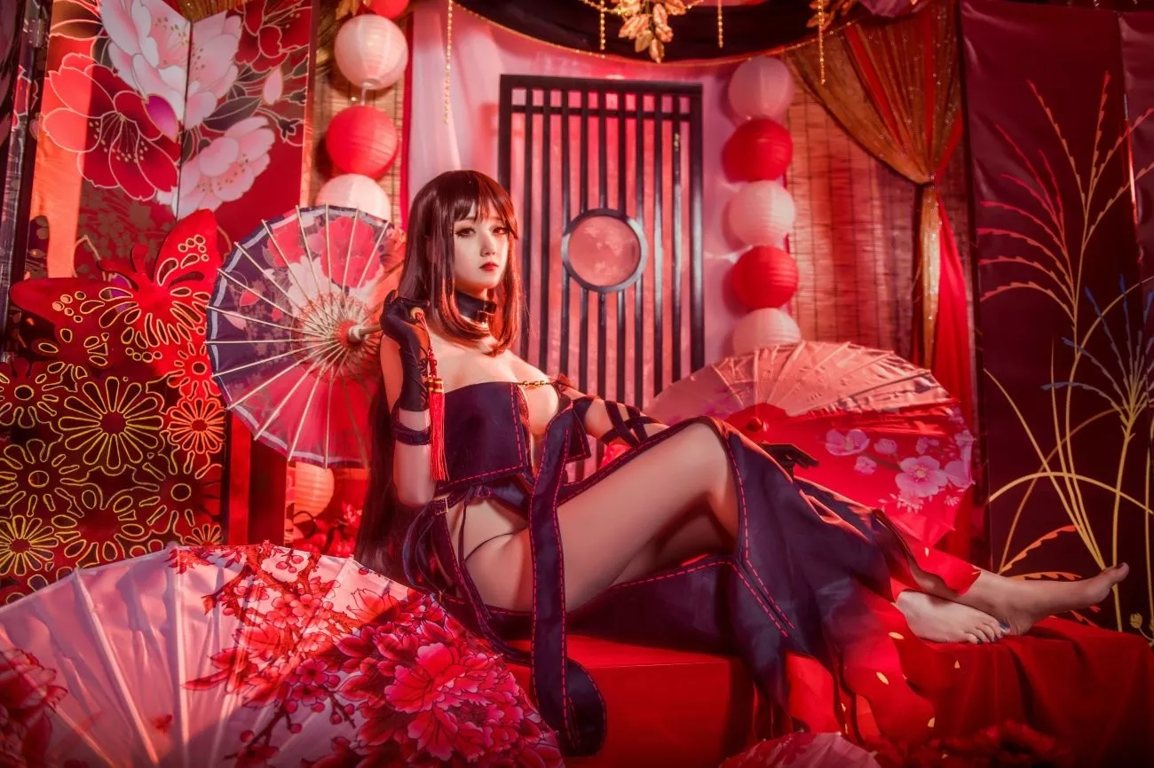 虞姬 楚楚】 福利 Cosplay Hinako 【Akisoso秋 Akuta 佳人