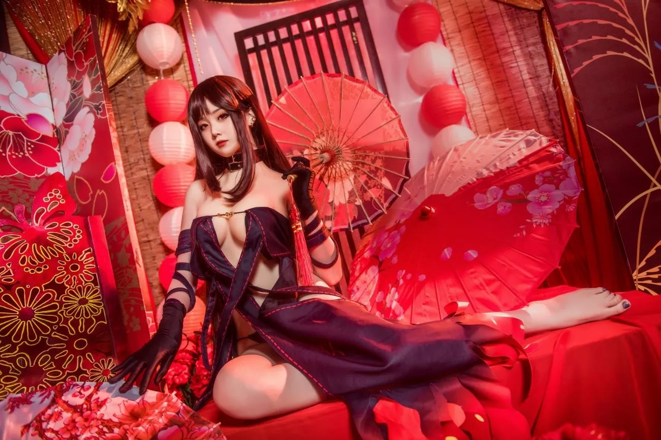 虞姬 楚楚】 福利 Cosplay Hinako 【Akisoso秋 Akuta 佳人