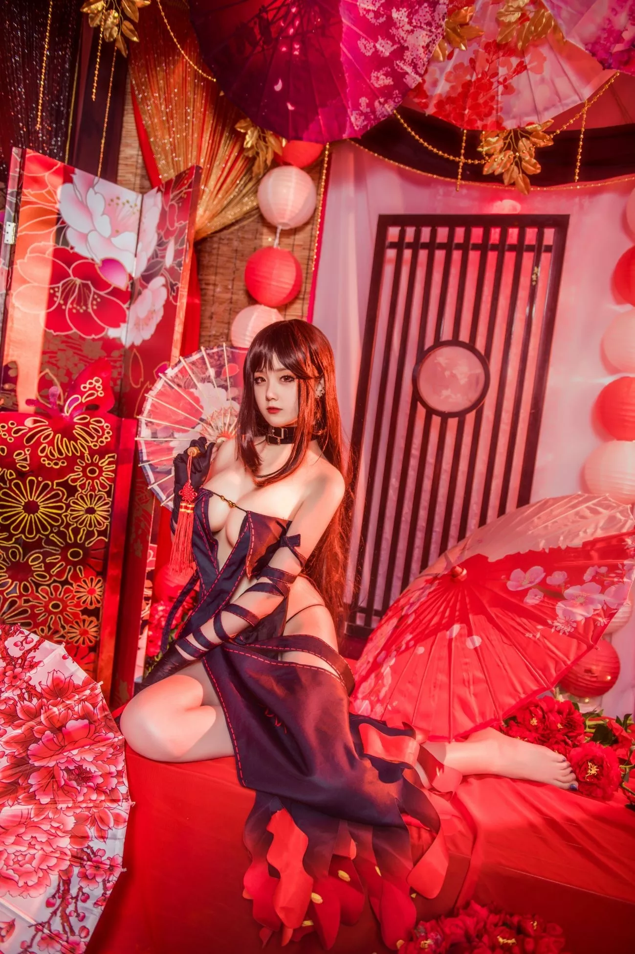 虞姬 楚楚】 福利 Cosplay Hinako 【Akisoso秋 Akuta 佳人