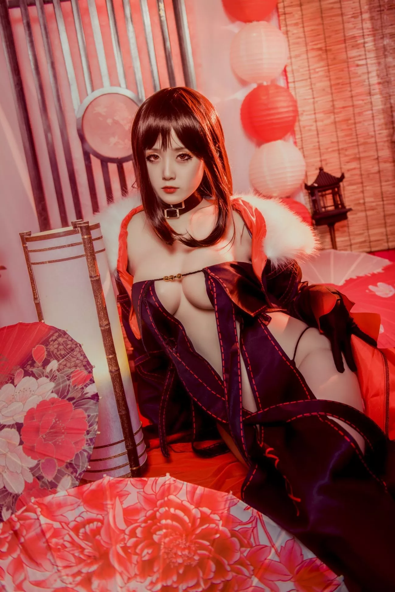 虞姬 楚楚】 福利 Cosplay Hinako 【Akisoso秋 Akuta 佳人