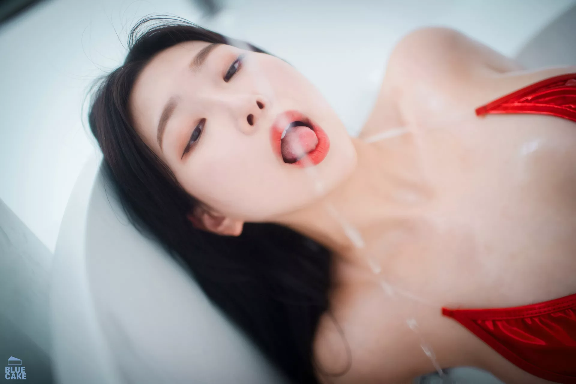 Shaany【BLUECAKE 南韩 丽人 全集修正 写真 Wet 蓝色蛋糕】