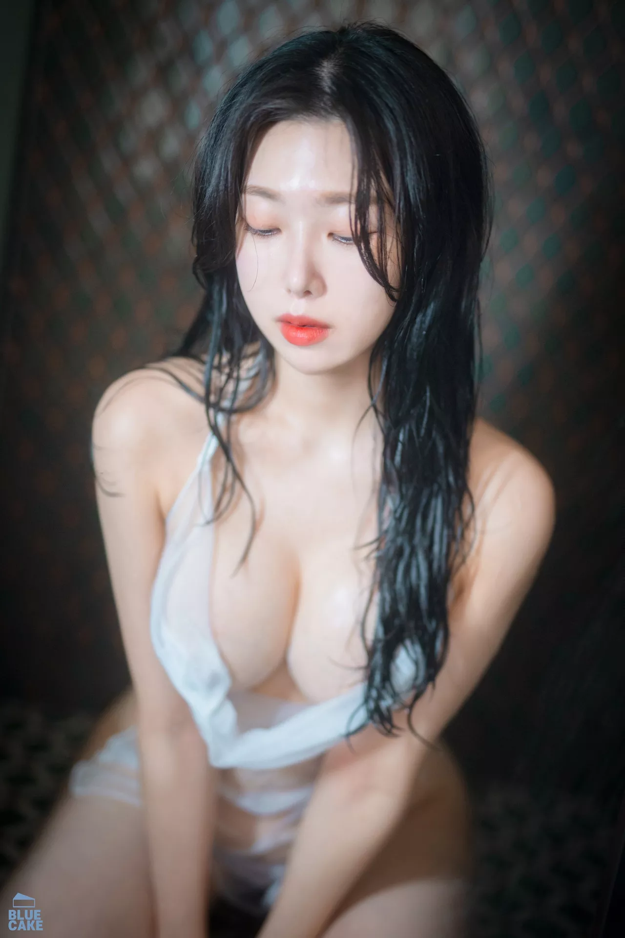 Shaany【BLUECAKE 南韩 丽人 全集修正 写真 Wet 蓝色蛋糕】