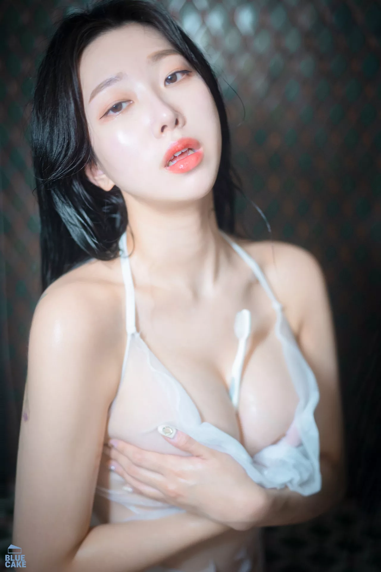 Shaany【BLUECAKE 南韩 丽人 全集修正 写真 Wet 蓝色蛋糕】