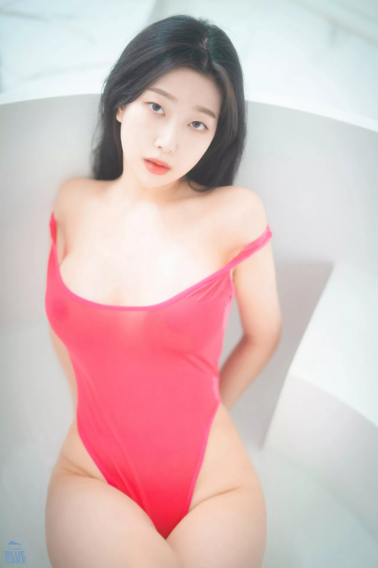 Shaany【BLUECAKE 南韩 丽人 全集修正 写真 Wet 蓝色蛋糕】
