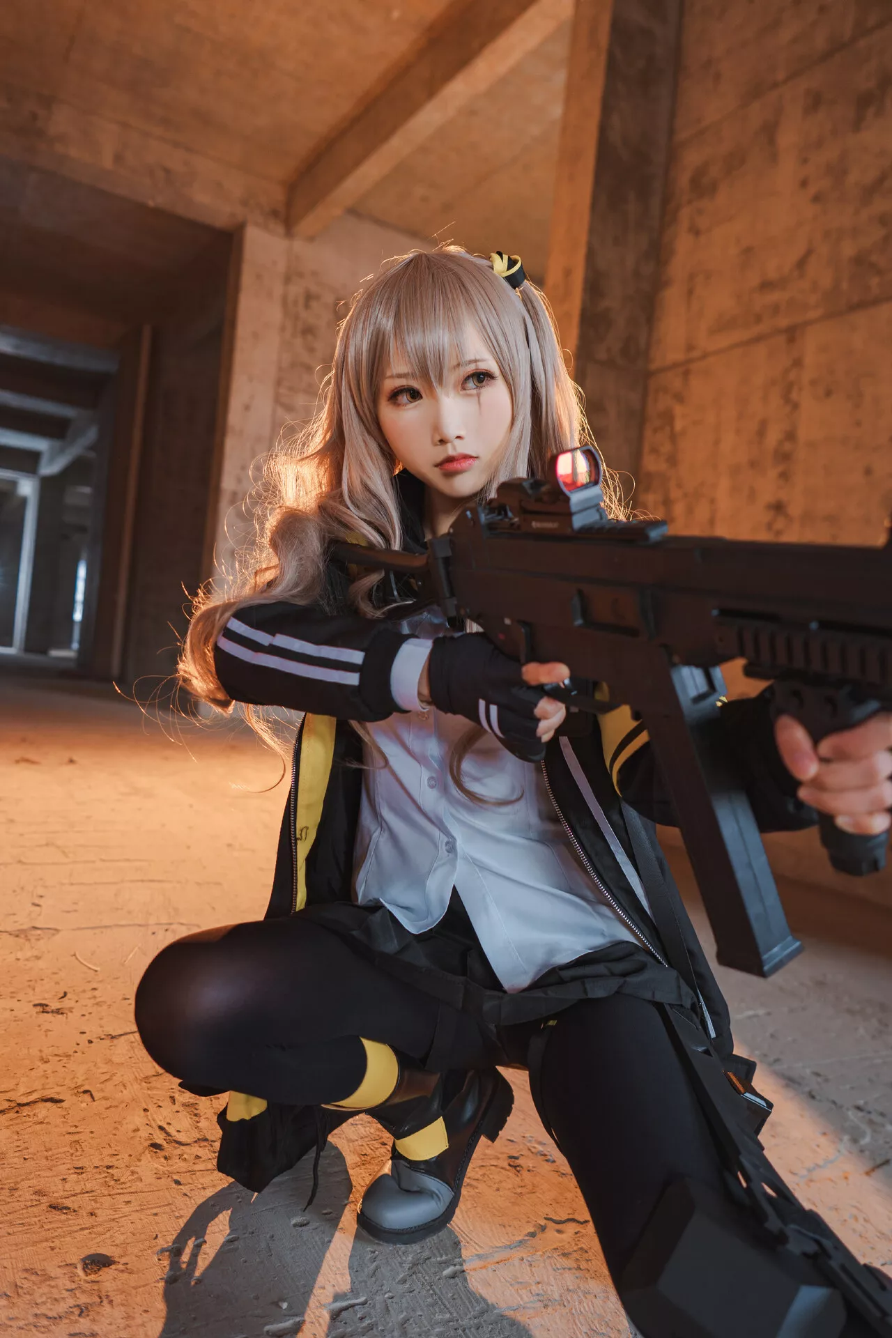 福报 【面饼仙儿】 Girls Cosplay MBXER 佳人 Frontline UMP45