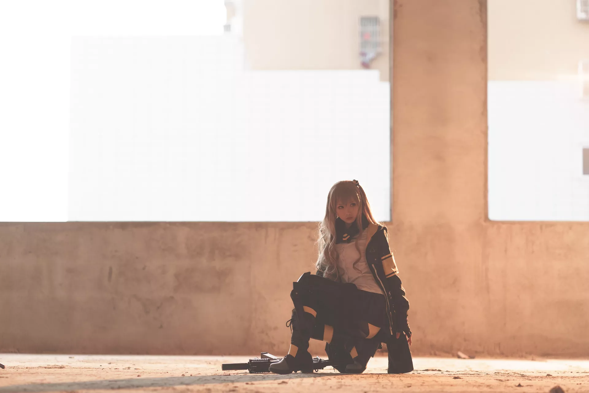 福报 【面饼仙儿】 Girls Cosplay MBXER 佳人 Frontline UMP45