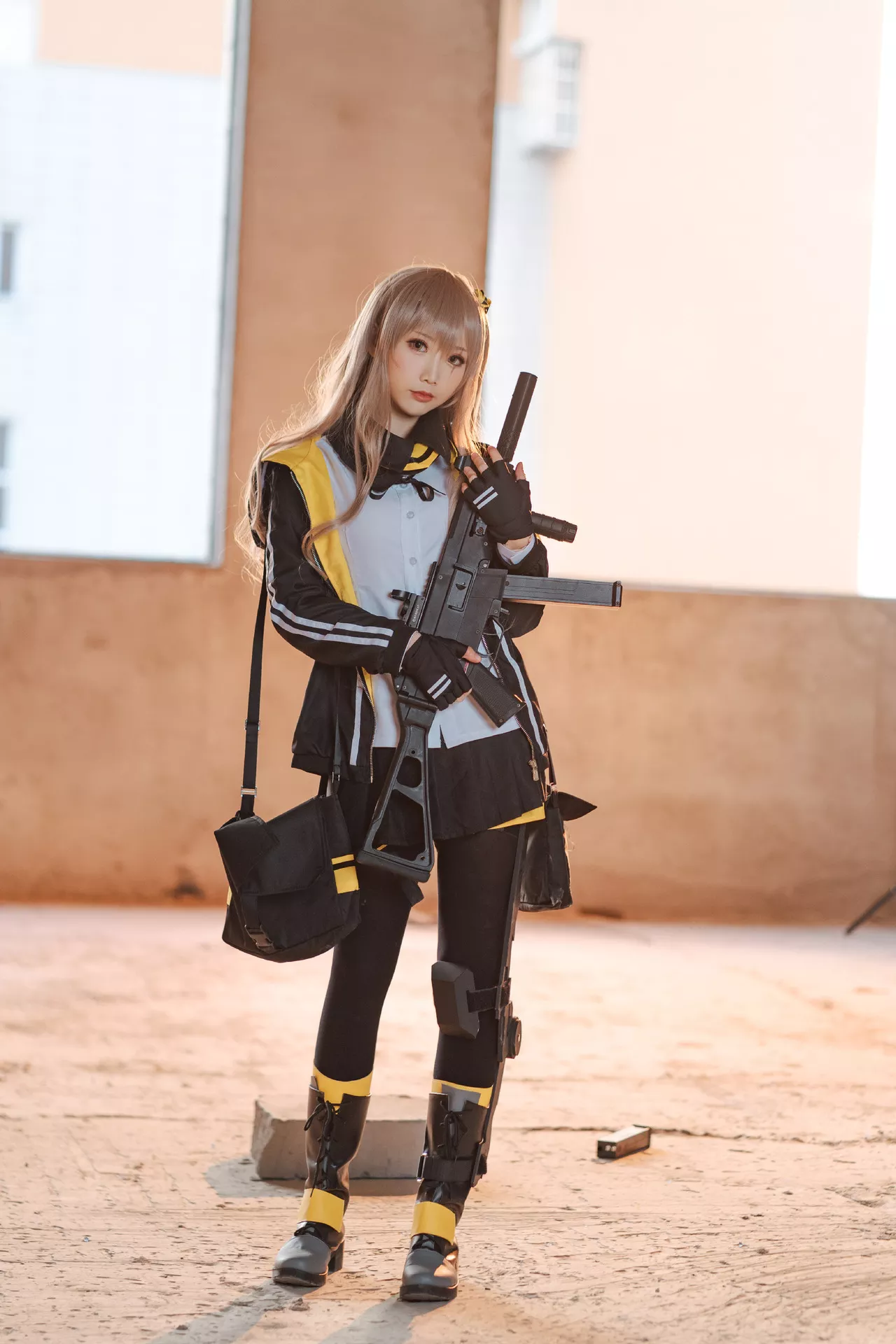 福报 【面饼仙儿】 Girls Cosplay MBXER 佳人 Frontline UMP45