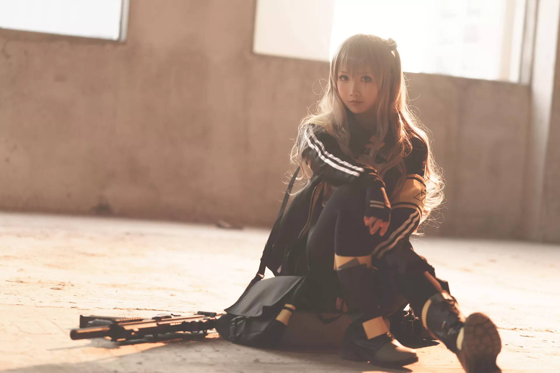福报 【面饼仙儿】 Girls Cosplay MBXER 佳人 Frontline UMP45