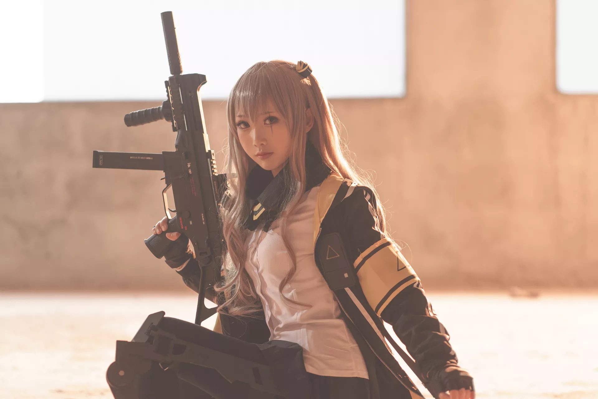 福报 【面饼仙儿】 Girls Cosplay MBXER 佳人 Frontline UMP45