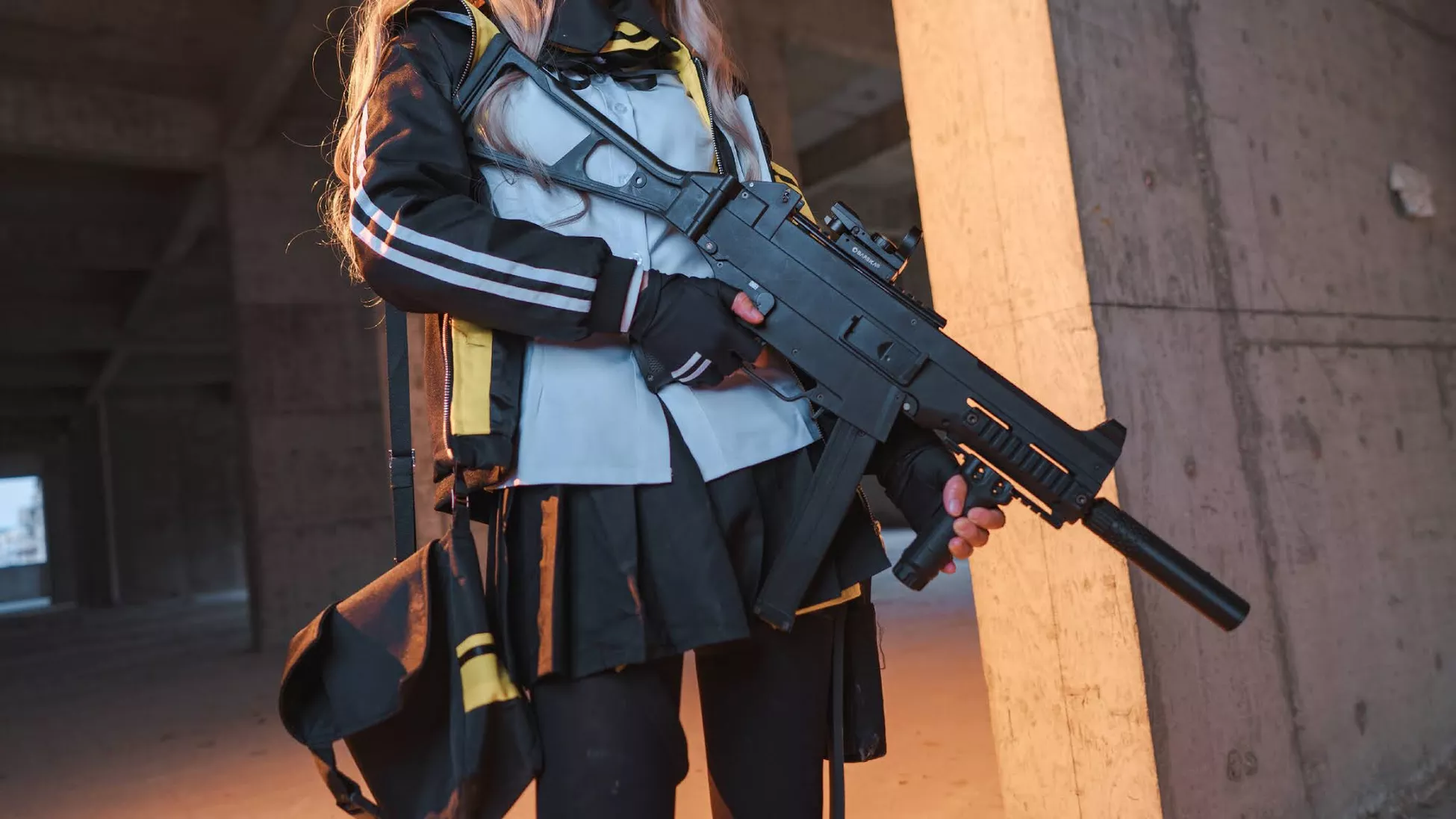 福报 【面饼仙儿】 Girls Cosplay MBXER 佳人 Frontline UMP45