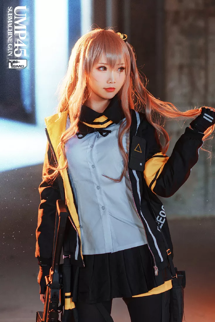 福报 【面饼仙儿】 Girls Cosplay MBXER 佳人 Frontline UMP45