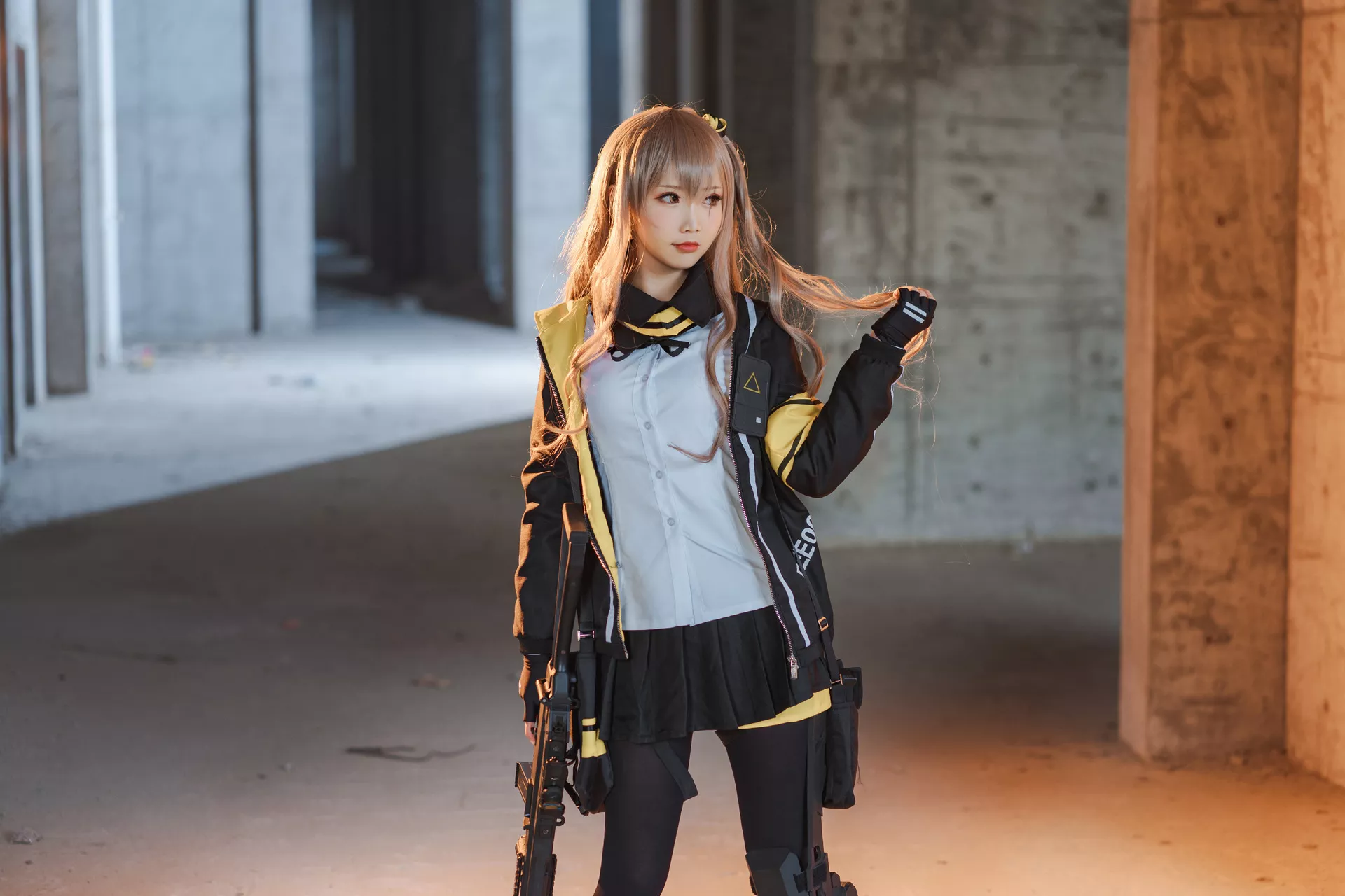 福报 【面饼仙儿】 Girls Cosplay MBXER 佳人 Frontline UMP45
