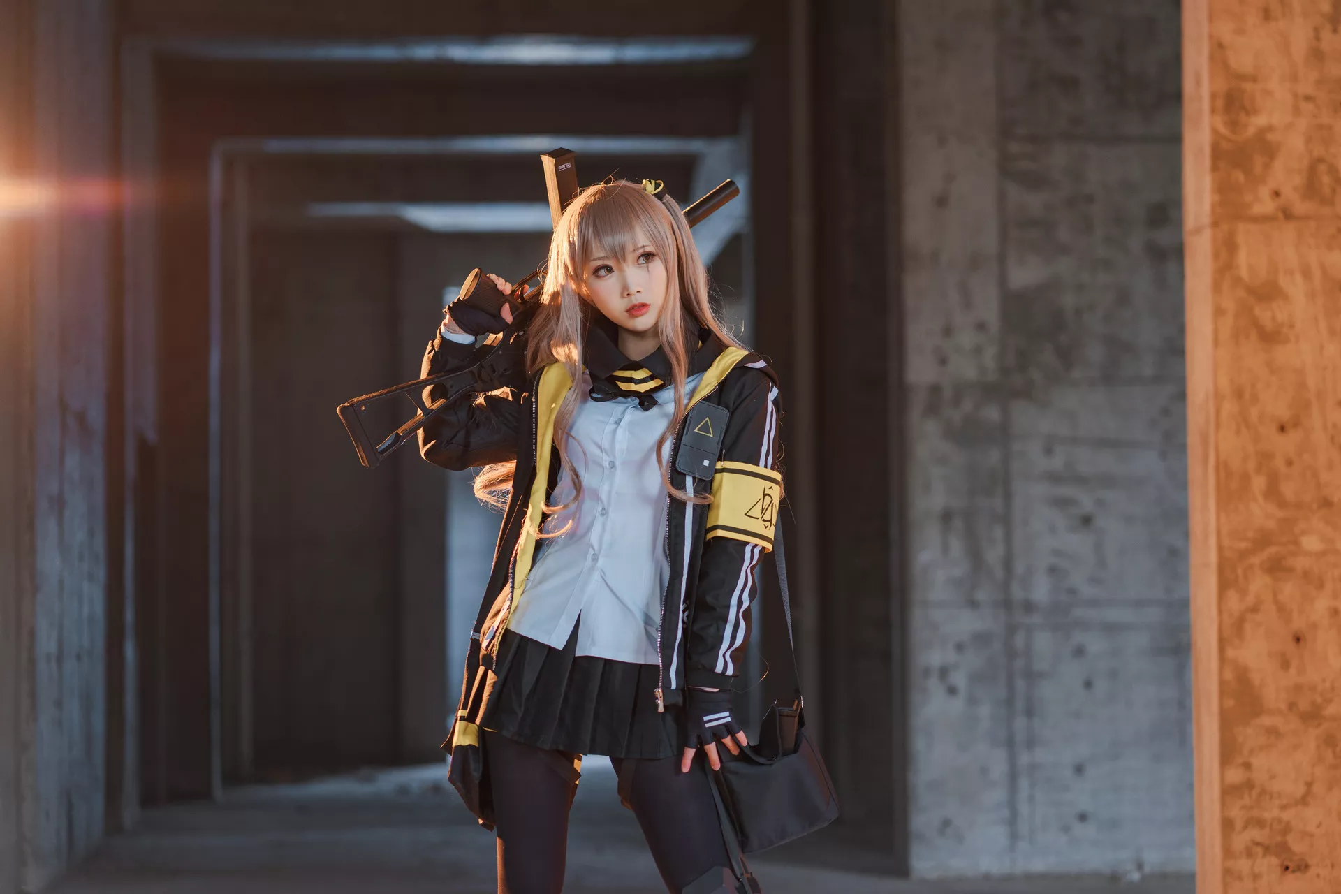 福报 【面饼仙儿】 Girls Cosplay MBXER 佳人 Frontline UMP45