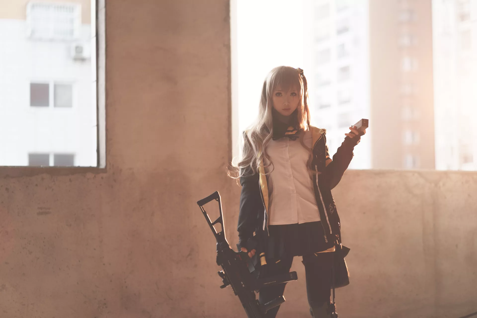 福报 【面饼仙儿】 Girls Cosplay MBXER 佳人 Frontline UMP45