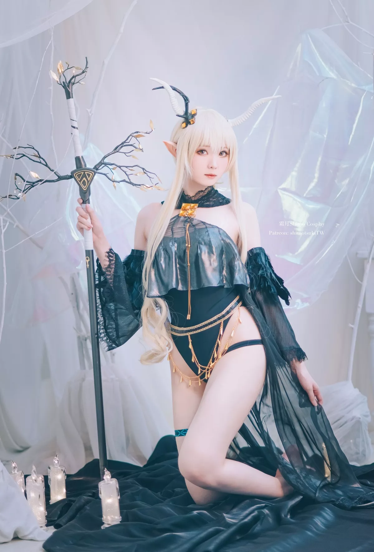 福利 美人 明日方舟 闪灵 shimo】 Cosplay 【霜月