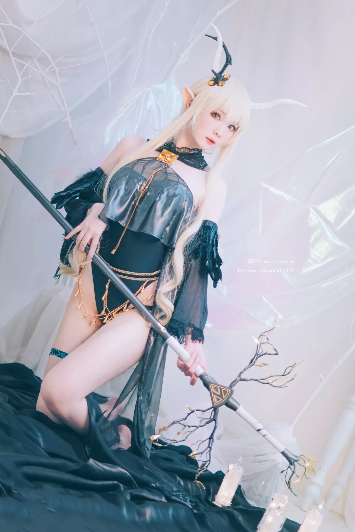 福利 美人 明日方舟 闪灵 shimo】 Cosplay 【霜月
