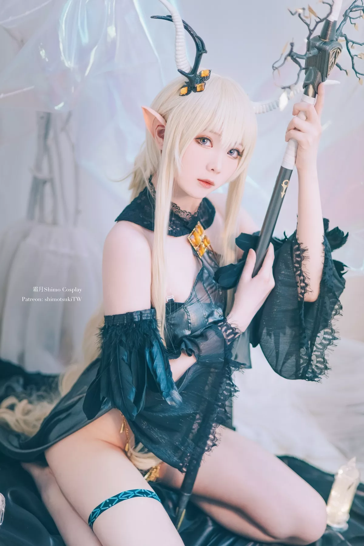 福利 美人 明日方舟 闪灵 shimo】 Cosplay 【霜月