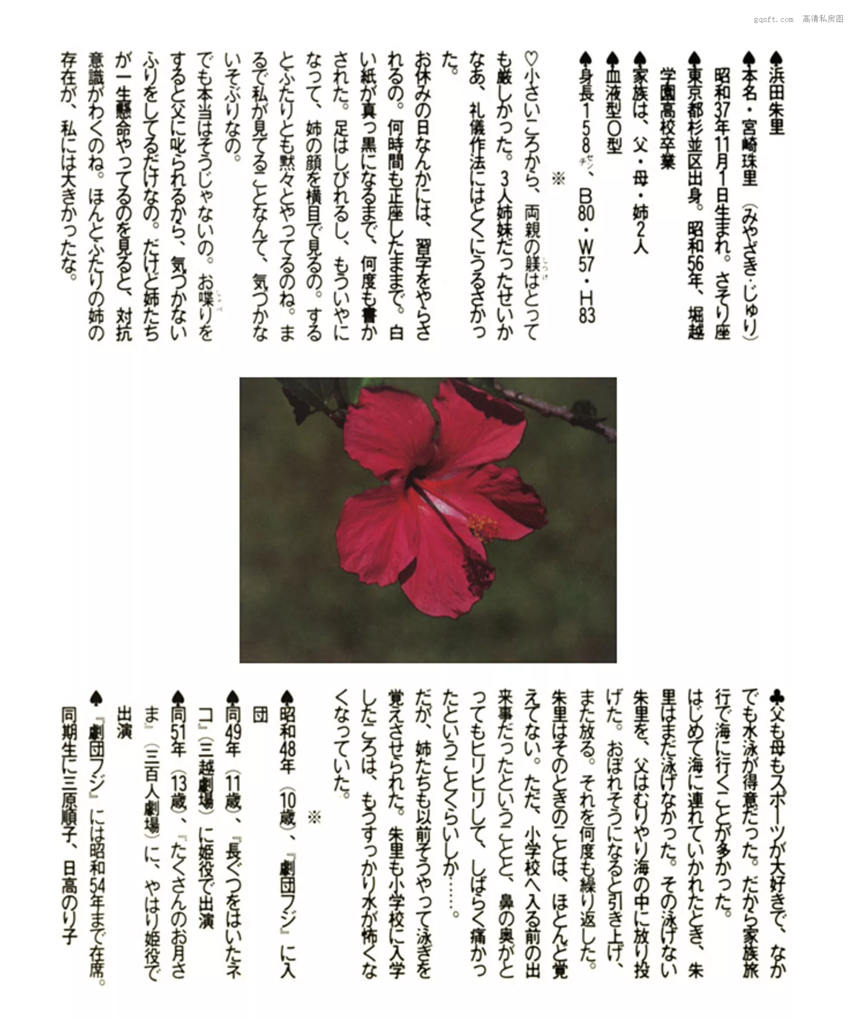 尤物 1982.5 精选 日本 浜田朱里《わらって》 高清艺术艺术图