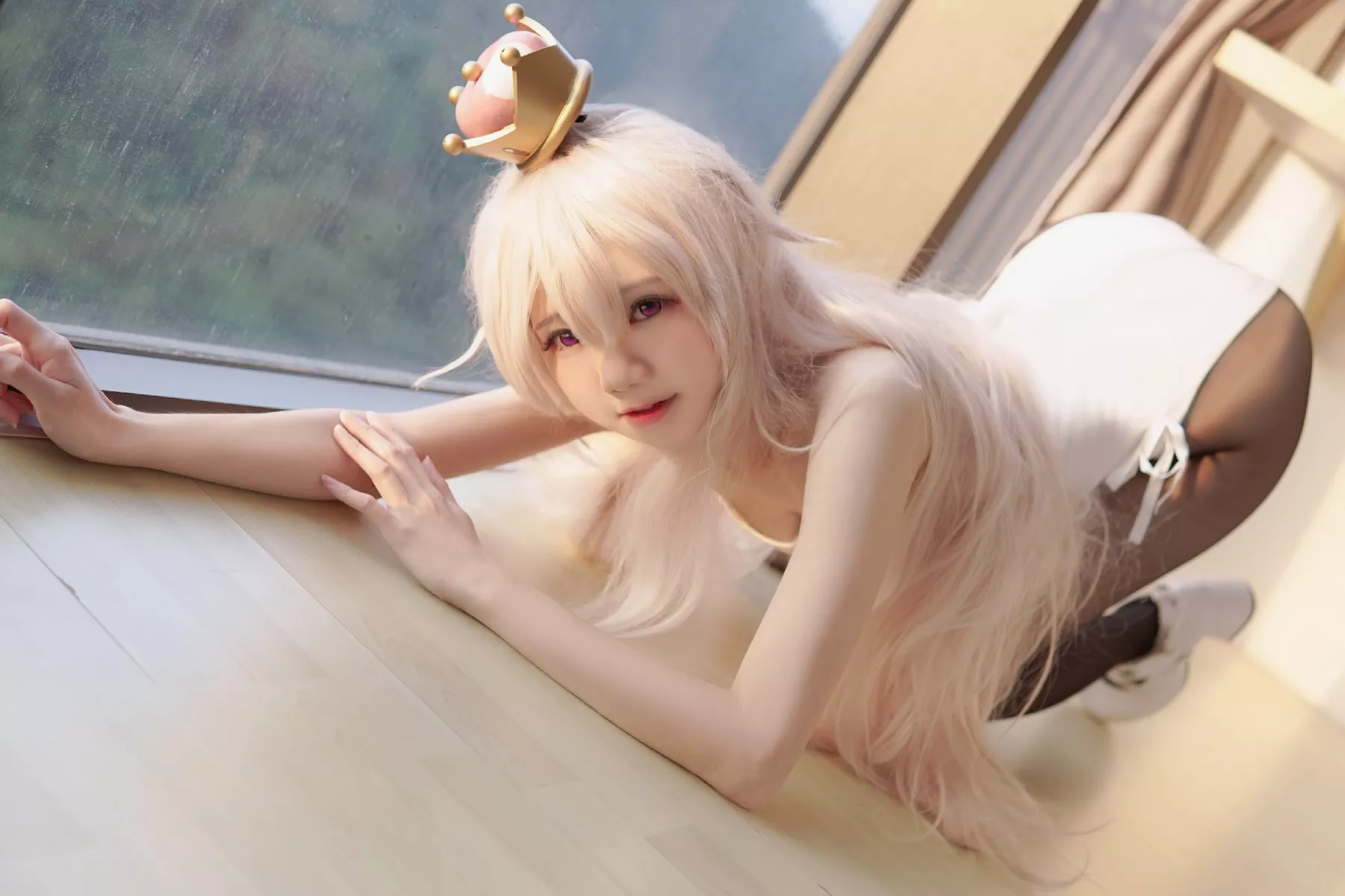 Super 美女 【Sally多啦雪】 福利 Crown Cosplay Boo
