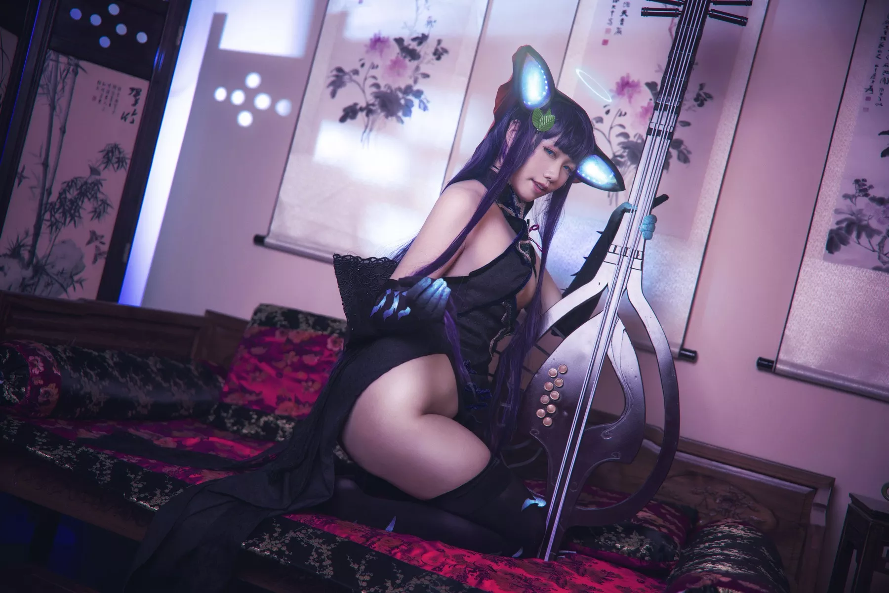 麻花酱 【麻花 女神 福报 w】 Cosplay 杨贵妃