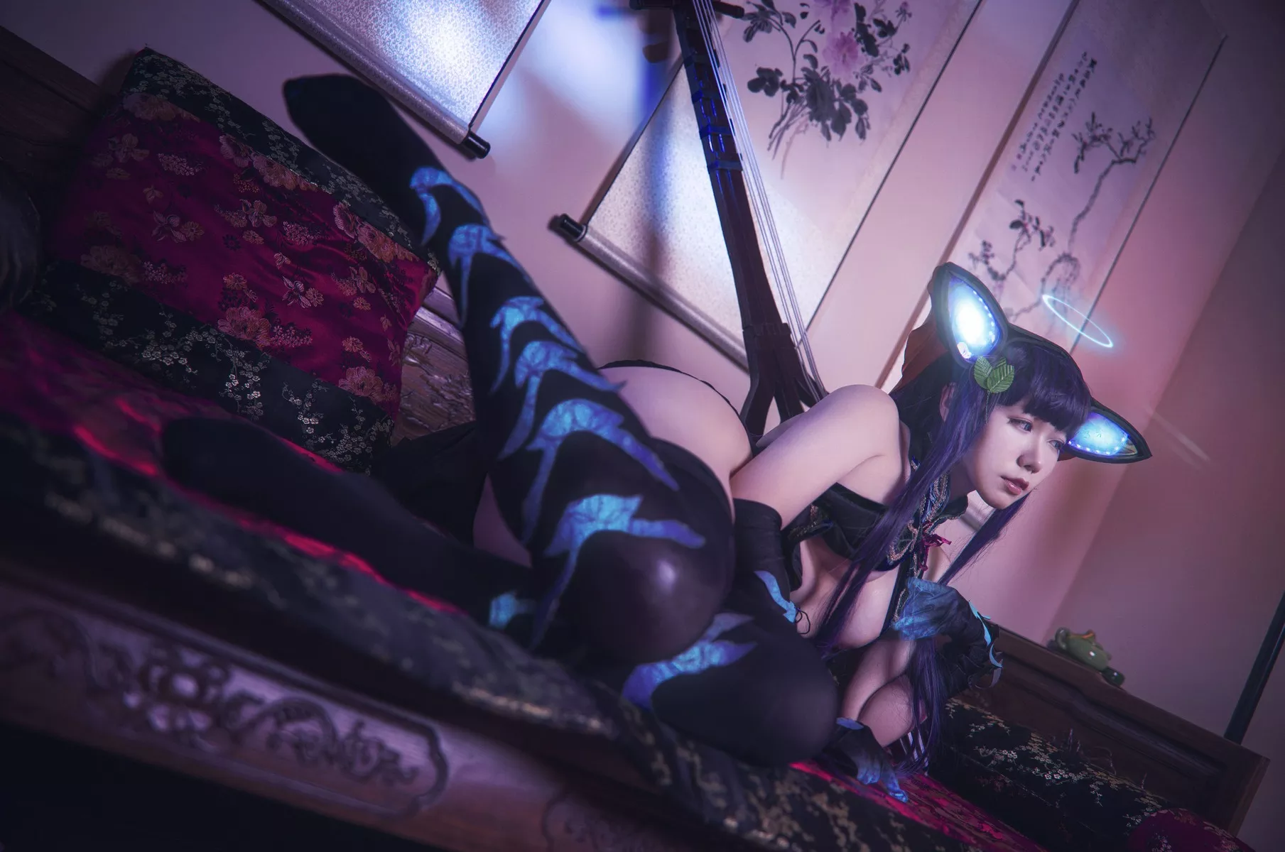 麻花酱 【麻花 女神 福报 w】 Cosplay 杨贵妃