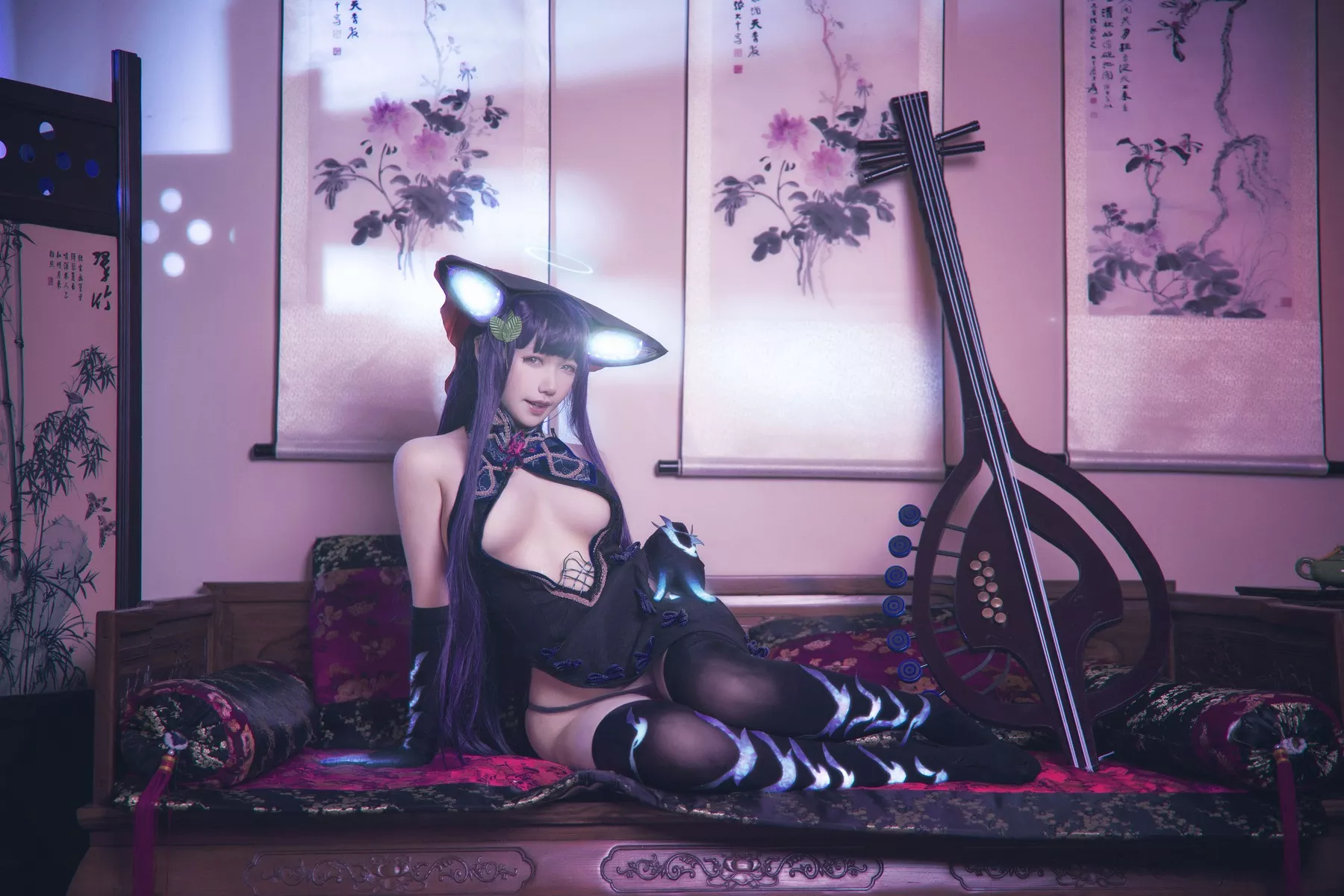 麻花酱 【麻花 女神 福报 w】 Cosplay 杨贵妃