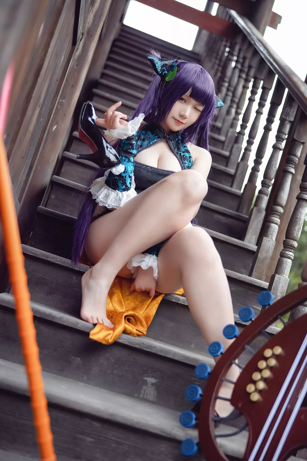 麻花酱 【麻花 女神 福报 w】 Cosplay 杨贵妃