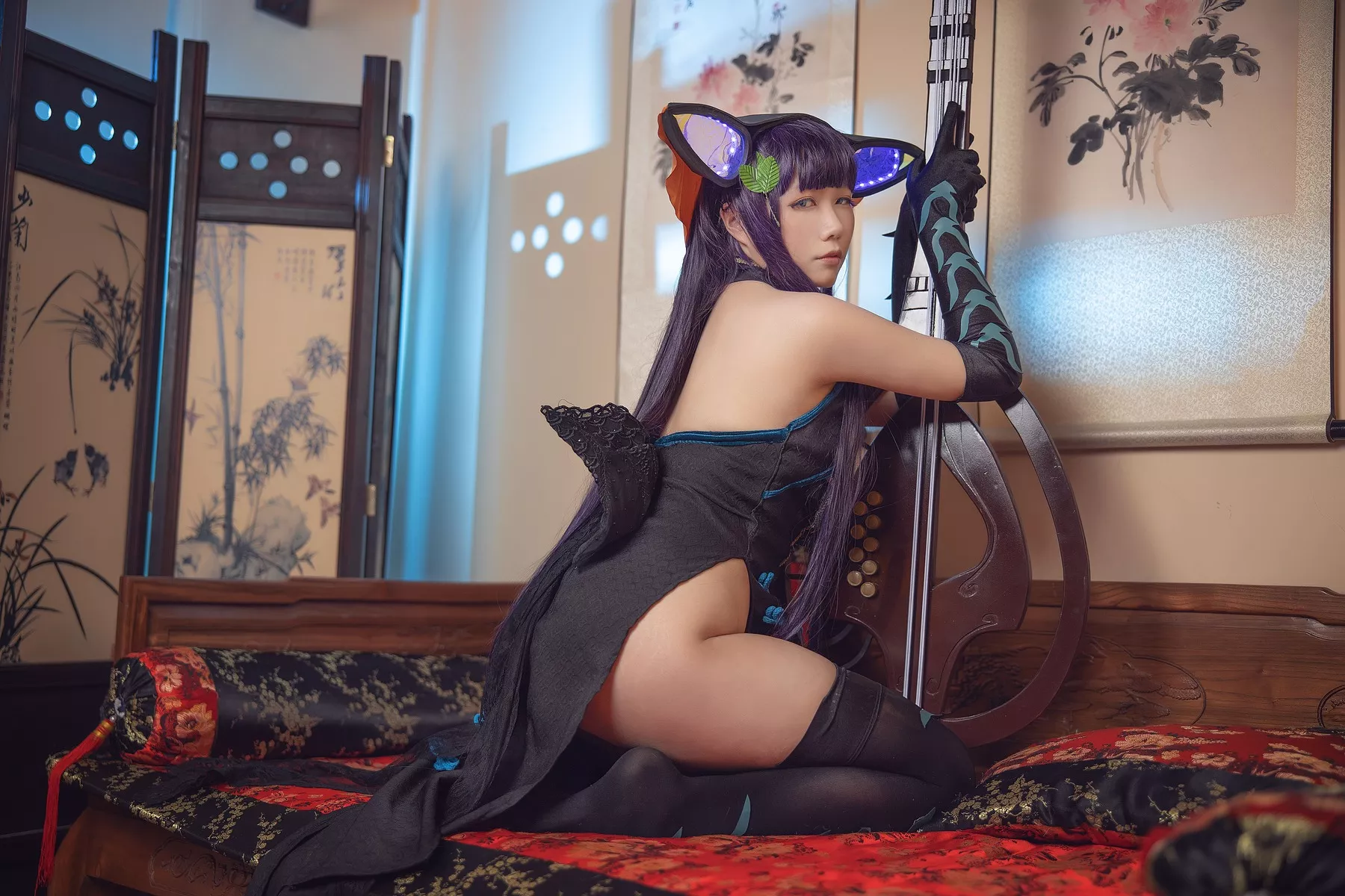 麻花酱 【麻花 女神 福报 w】 Cosplay 杨贵妃
