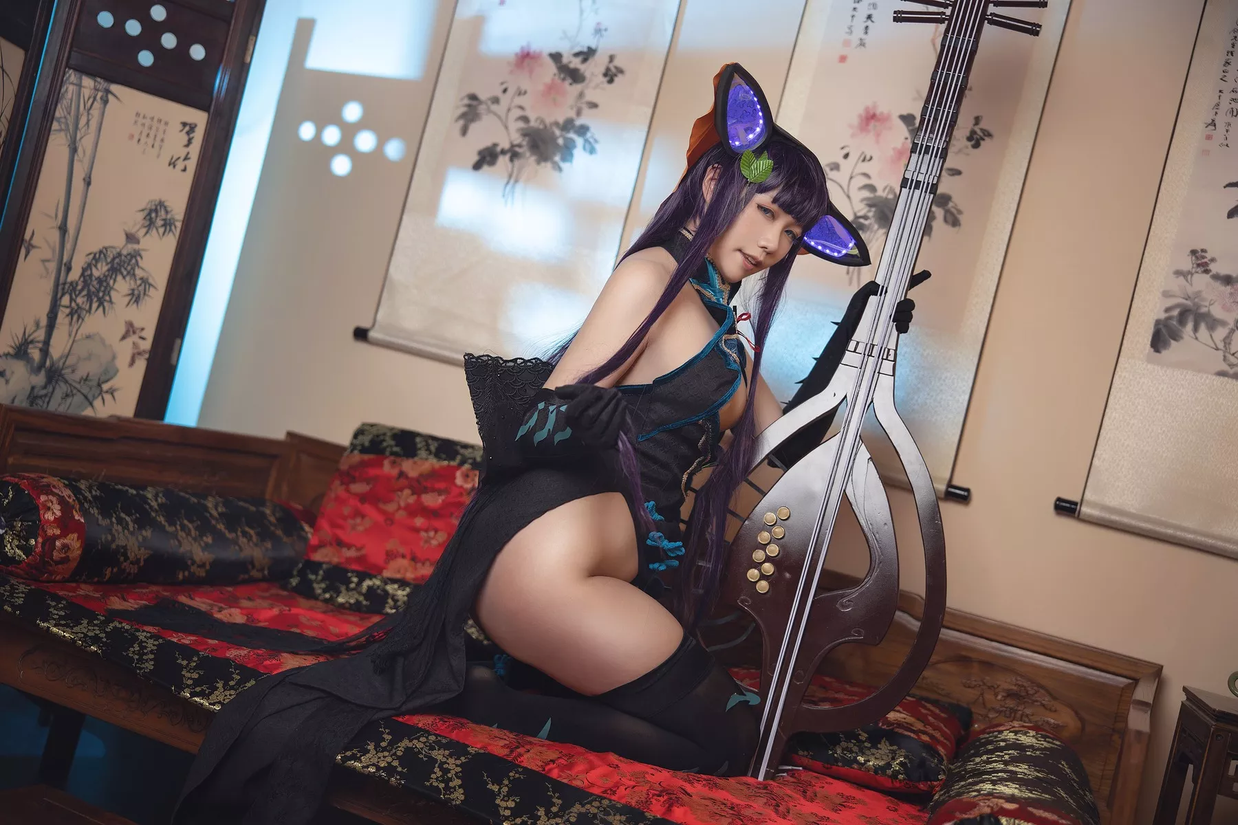 麻花酱 【麻花 女神 福报 w】 Cosplay 杨贵妃
