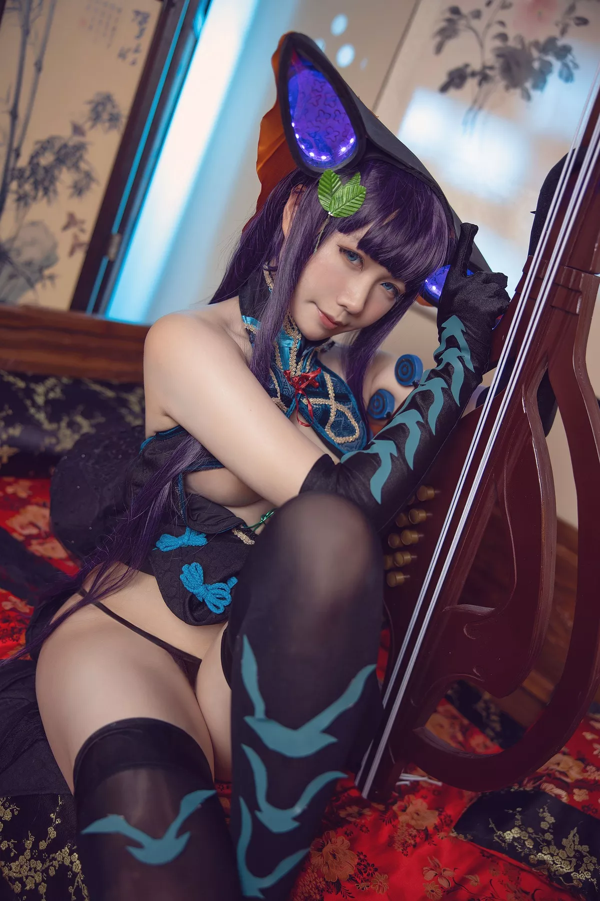 麻花酱 【麻花 女神 福报 w】 Cosplay 杨贵妃