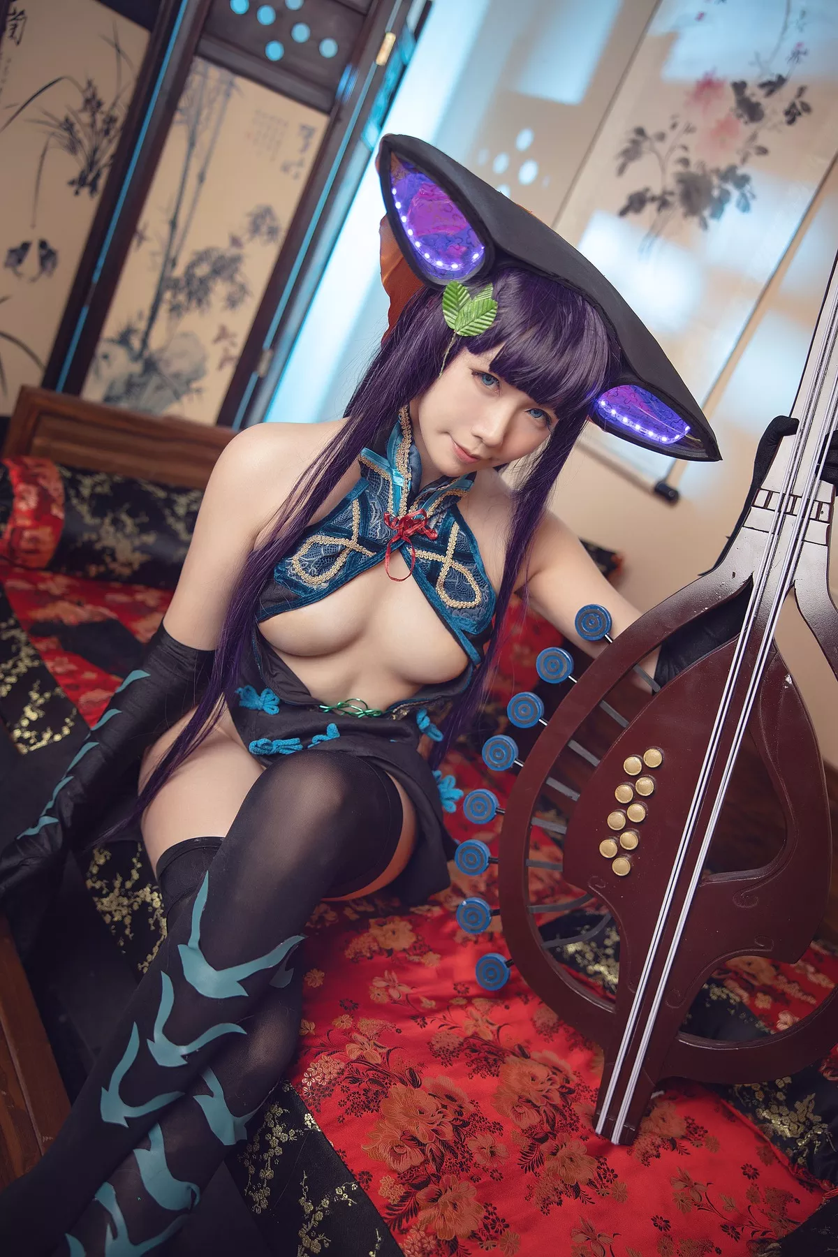 麻花酱 【麻花 女神 福报 w】 Cosplay 杨贵妃
