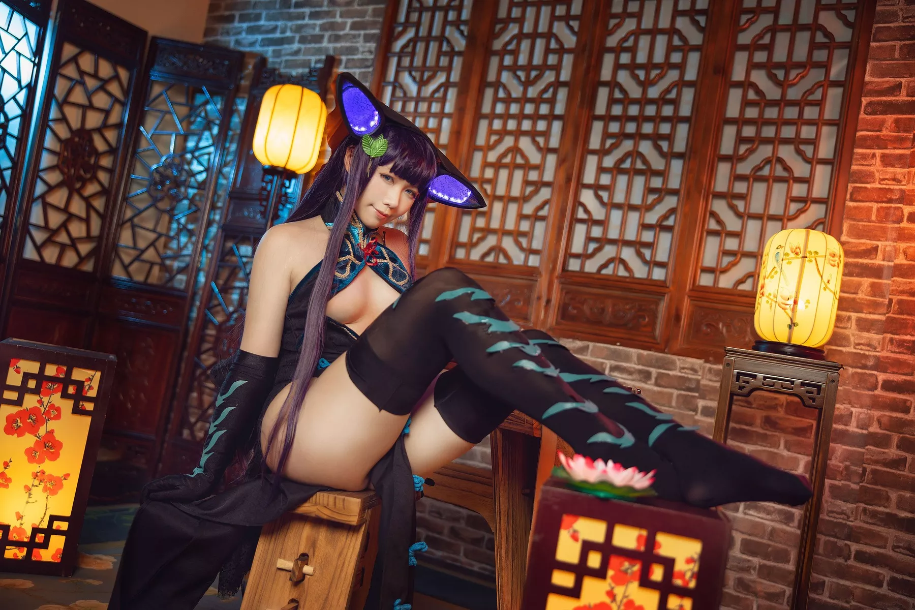 麻花酱 【麻花 女神 福报 w】 Cosplay 杨贵妃