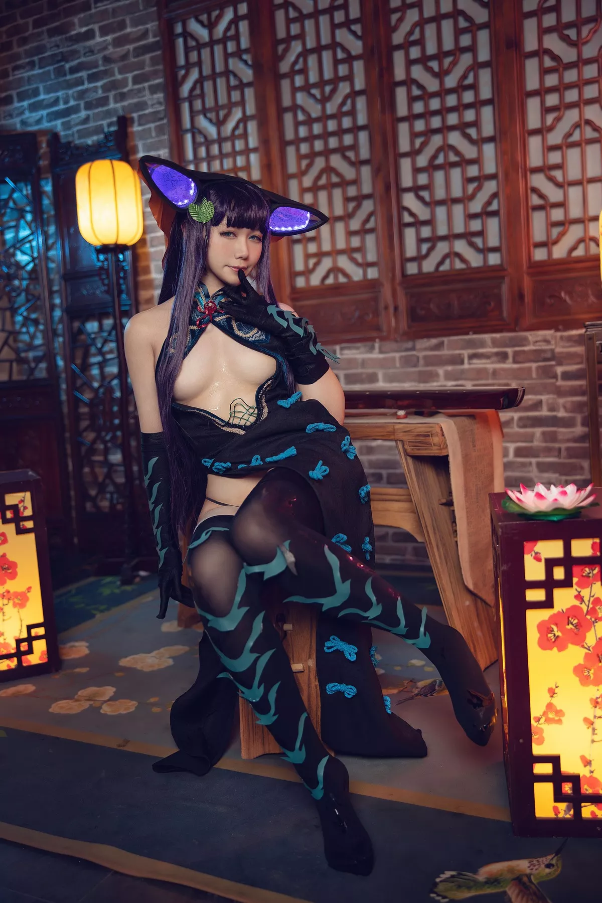 麻花酱 【麻花 女神 福报 w】 Cosplay 杨贵妃