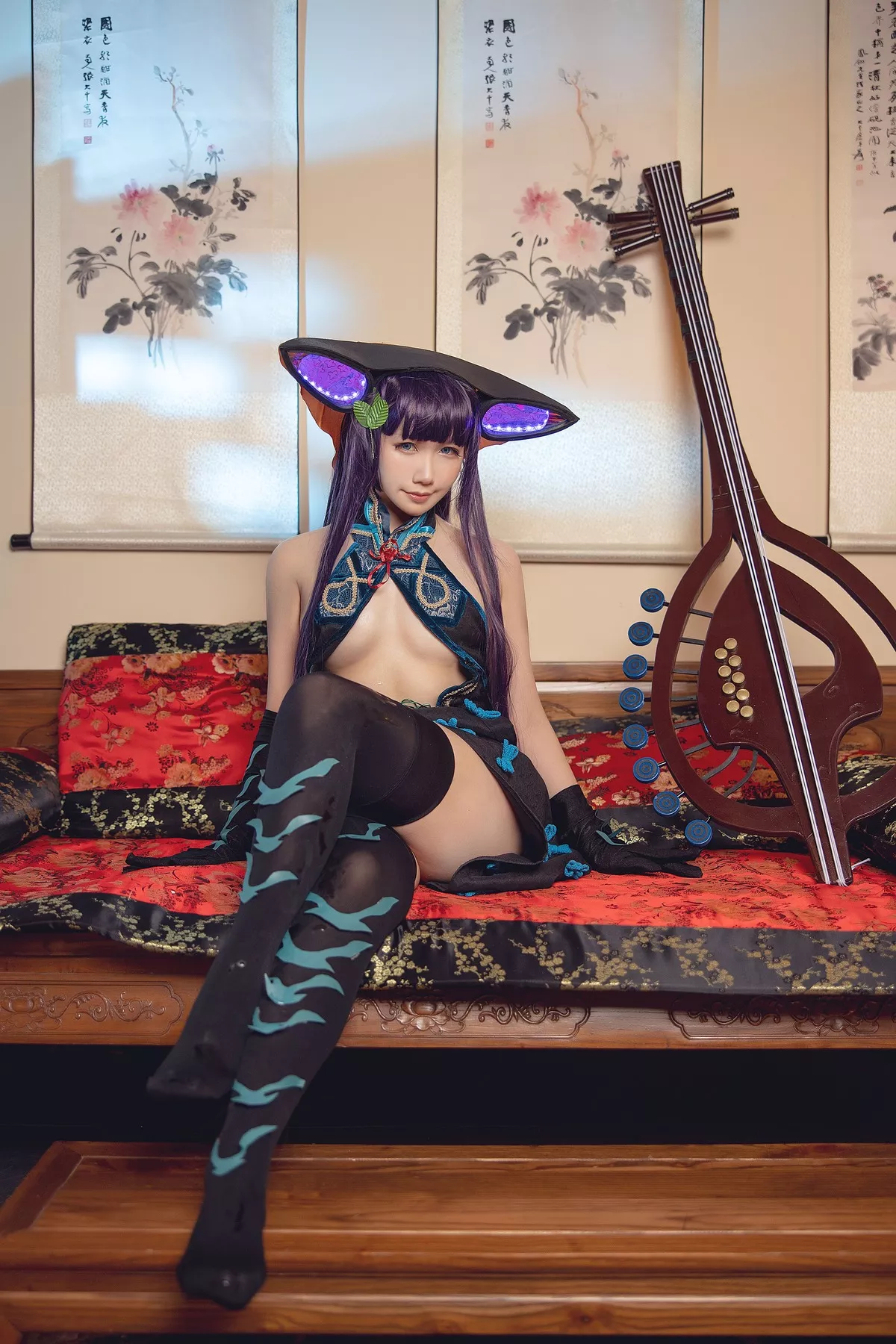 麻花酱 【麻花 女神 福报 w】 Cosplay 杨贵妃