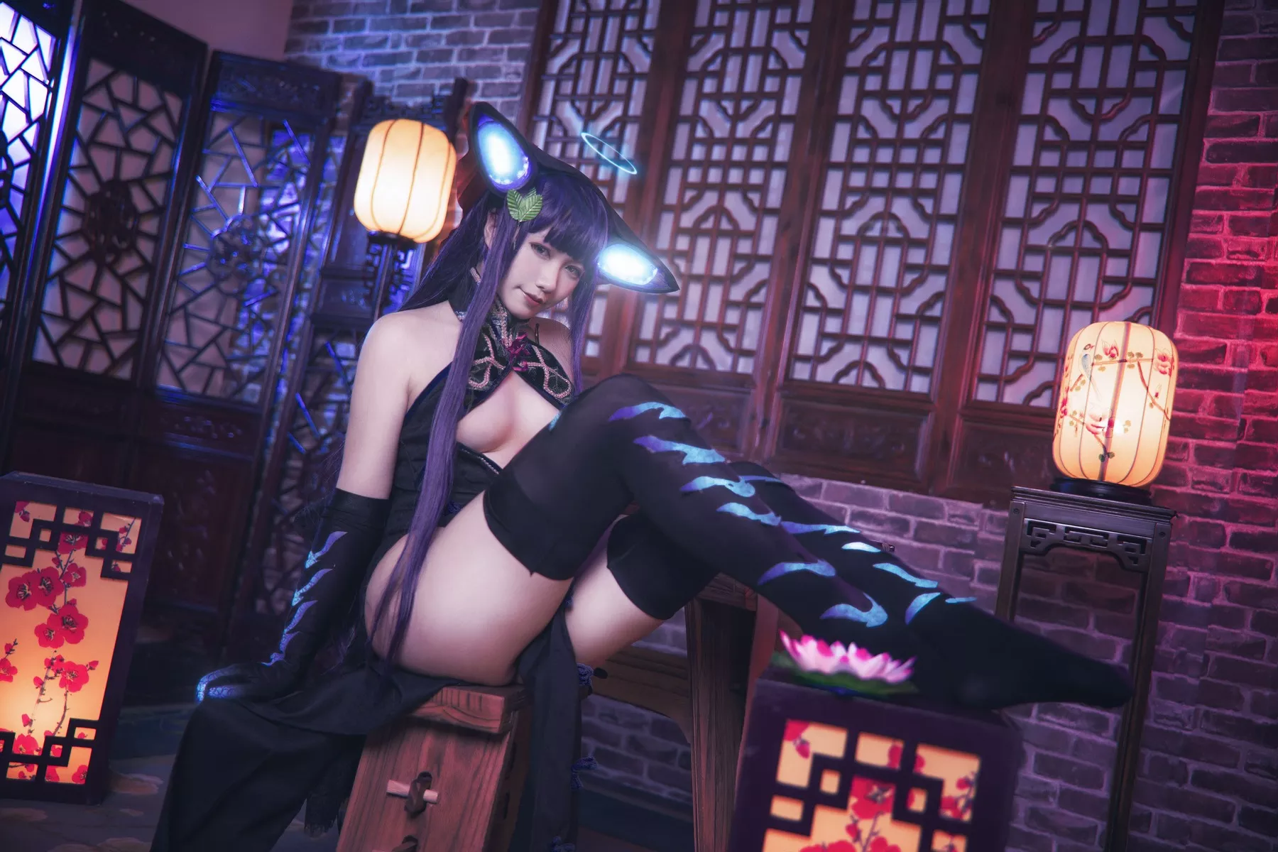 麻花酱 【麻花 女神 福报 w】 Cosplay 杨贵妃