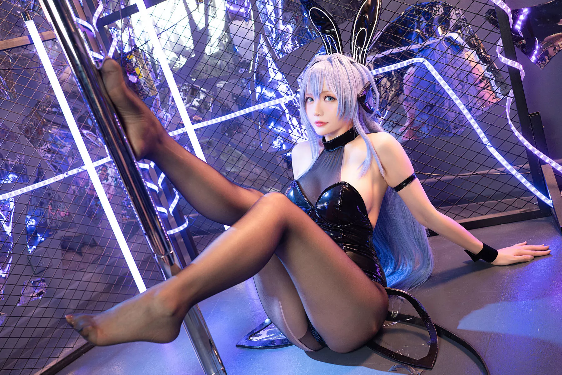 星之迟迟】 Cosplay 佳人 【Hoshilily 纯白と漆黑 福利 花园