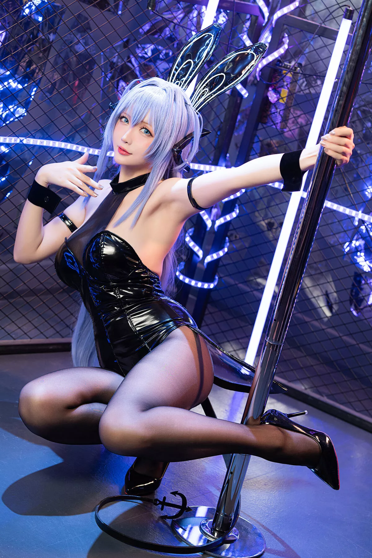 星之迟迟】 Cosplay 佳人 【Hoshilily 纯白と漆黑 福利 花园