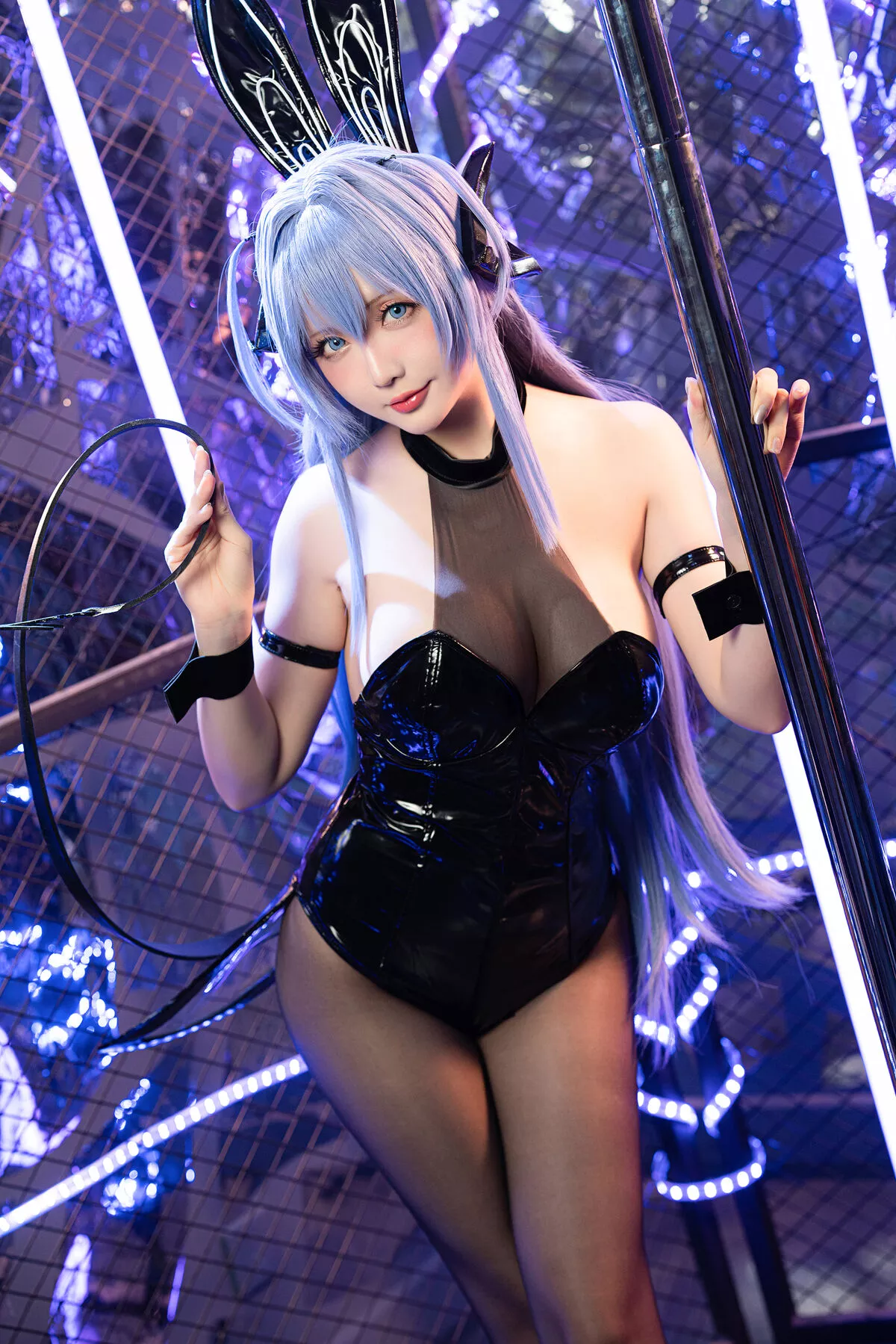 星之迟迟】 Cosplay 佳人 【Hoshilily 纯白と漆黑 福利 花园