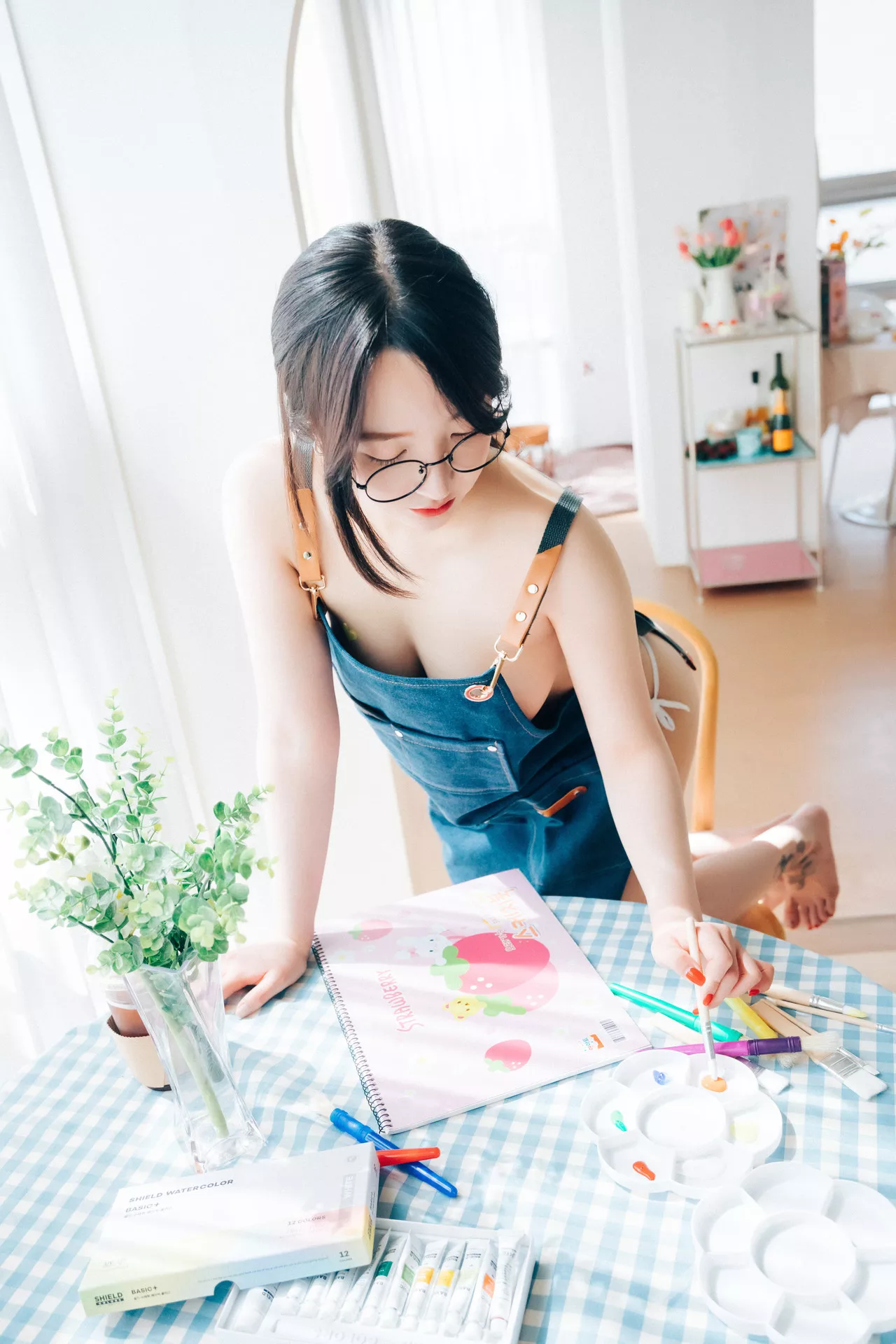 棒子 Son 写真】 写真 Painter Nudy 尤物 尤物 Yeeun【Loozy 淫惰姑娘 全集修正 棒子 S.ver