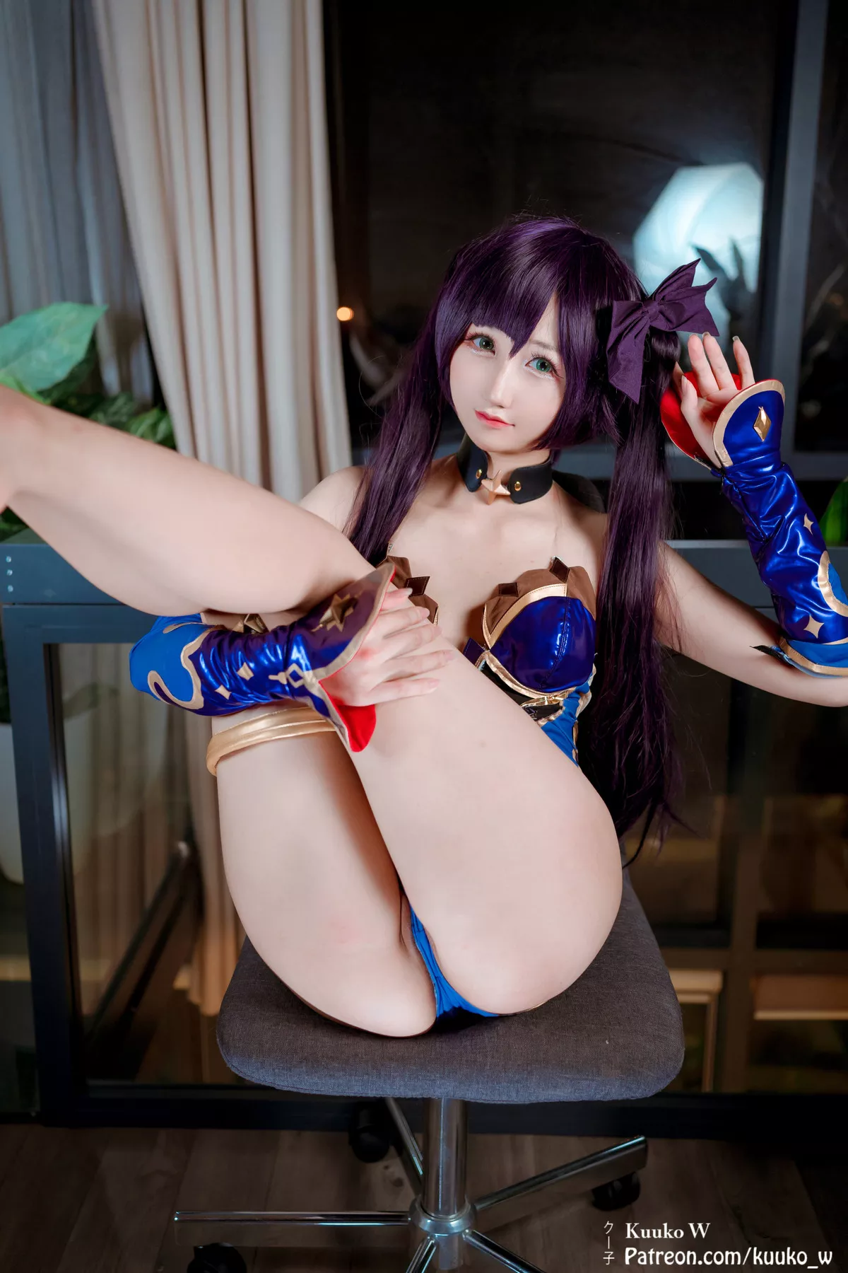 子】 Mona Genshin 【KuukoW 佳人 Cosplay Impact 福利 Megistus