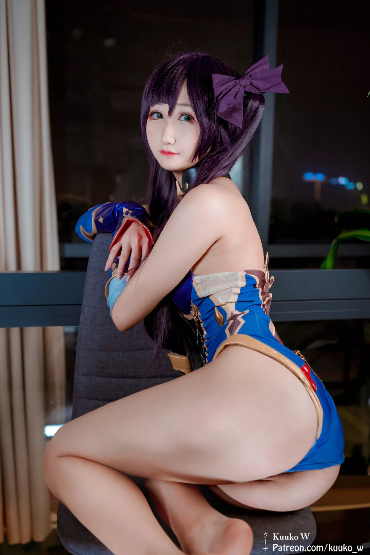子】 Mona Genshin 【KuukoW 佳人 Cosplay Impact 福利 Megistus